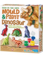 Творчески комплект 4M Mould & Paint - Направи си сам гипсови фигурки на морски динозаври