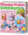 Творчески комплект 4M Mould & Paint - Направи си сам гипсови фигурки на домашни любимци