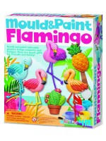 Творчески комплект 4M Mould And Paint - Оформи и оцвети,  Фламинго