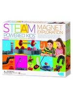 Творчески комплект 4M Steam Powered Kids - Наука за магнетизма