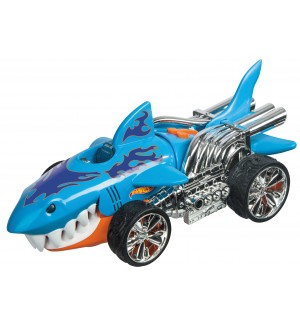 Количка-акула Mondo Motors Hot Wheels - Sharkruiser, със звук и светлина