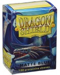Dragon Shield Standard Sleeves - Сини, матови (100 бр.)