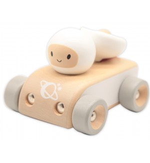 Дървена играчка Classic World - Kосмическа количка