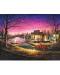Пъзел SunsOut от 1000 XLL части - Перфектната вечер, Чък Блек