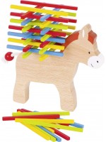 Дървена игра за балансиране Goki - Магаре