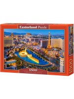 Пъзел Castorland от 1500 части - Невероятният Лас Вегас