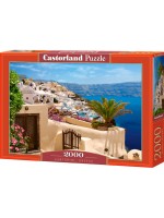 Пъзел Castorland от 2000 части - Санторини, Гърция