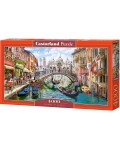 Панорамен пъзел Castorland от 4000 части - Очарованието на Венеция