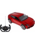 Радиоуправляема количка Rastar - Lamborghini Urus, 1:24,Червен