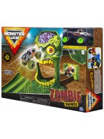 Игрален комплект Spin Master Monster Jam - Зомби писта с рампа и ексклузивно бъги