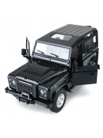 Радиоуправляема количка Rastar - Land Rover Denfender, с отварящи се врати и багажник