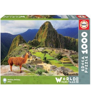 Пъзел Educa от 1000 части - Мачу Пикчу, Перу
