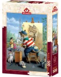 Пъзел Art Puzzle от 500 части - Художник, Дон Рот