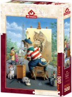 Пъзел Art Puzzle от 500 части - Художник, Дон Рот