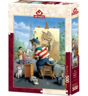 Пъзел Art Puzzle от 500 части - Художник, Дон Рот