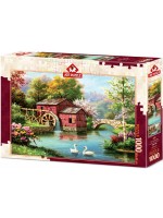 Пъзел Art Puzzle от 1000 части - Старата червена мелница