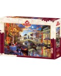 Пъзел Art Puzzle от 1500 части - Мостът Риалто, Венеция