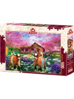 Пъзел Art Puzzle от 500 части - Когато пролетта идва