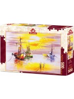 Пъзел Art Puzzle от 500 части - Вечерно слънце