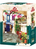 Пъзел Art Puzzle от 260 части - Двор с цветя