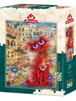 Пъзел Art Puzzle от 260 части - Червената котка