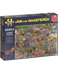 Пъзел Jumbo от 1000 части - Парадът на цветята, Ян ван Хаастерен