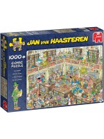 Пъзел Jumbo от 1000 части - Библиотеката, Ян ван Хаастерен