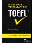 Check your Vocabulary for TOEFL  