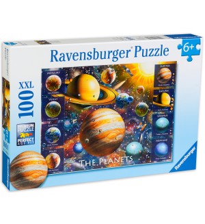 Пъзел Ravensburger от 100 части - Планети