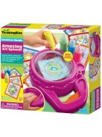 Творчески комплект 4M Thinking Kits - Направи си сам, Машина за рисуване с ръчно задвижване