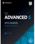 Advanced 5 - C1: Student's Book with Answers with Digital Pack / Английски език - ниво C1: Тестове с отговори + онлайн ресурси