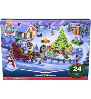 Адвент календар 2024 Spin Master Paw Patrol с 24 изненади