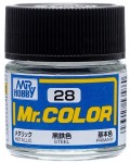 Акрилна боя Mr. Hobby - Mr. Color, C-028 Steel, 10 ml