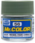 Акрилна боя Mr. Hobby - Mr. Color, C-056 IJN Gray Green (Nakajima), 10 ml