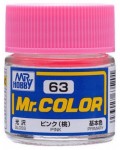 Акрилна боя Mr. Hobby - Mr. Color, C-063 Gloss Pink, 10 ml
