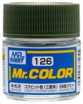 Акрилна боя Mr. Hobby - Mr. Color, C-126 Cockpit Color (Mitsubishi), 10 ml