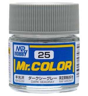 Акрилна боя Mr. Hobby - Mr. Color, C-25 Dark Seagray, 10 ml