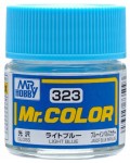 Акрилна боя Mr. Hobby - Mr. Color, C-323 Light Blue, 10 ml