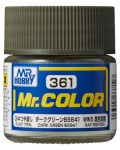Акрилна боя Mr. Hobby - Mr. Color, C-361 Dark Green BS641, 10 ml