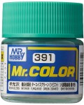 Акрилна боя Mr. Hobby - Mr. Color, C-391 Interior Turquoise Green (Soviet), 10 ml
