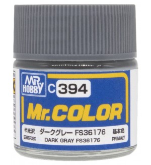 Акрилна боя Mr. Hobby - Mr. Color, C-394 Dark Gray FS36176, 10 ml