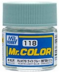 Акрилна боя Mr. Hobby - Mr. Color, RLM78 Light Blue, 10 ml