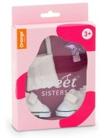 Аксесоари за кукла Orange Toys Sweet Sisters - Бели кецове, шнолка и чантичка Аксесоари за кукла Orange Toys Sweet Sisters - Бели кецове, шнолка и чантичка
