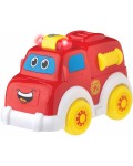 Активна играчка Playgro Jerry's Class - Пожарна кола, със светлини и звуци