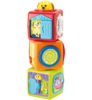 Активна играчка WinFun - Кубчета за подреждане