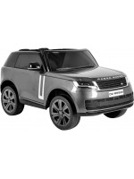 Акумулаторен джип Land Rover - Range Rover, сив 