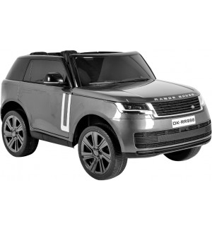 Акумулаторен джип Land Rover - Range Rover, сив 