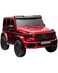 Акумулаторен джип Mercedes - Mercedes G63 4x4, червен