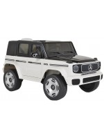 Акумулаторен джип Moni - Mercedes-Benz EQG, бял