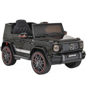 Акумулаторен джип Moni - Mercedes G63-0002, черен металик